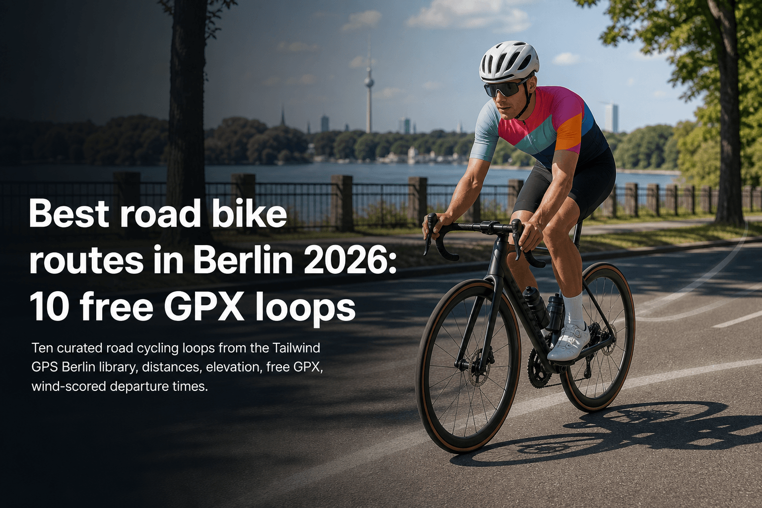 Best road bike routes in Berlin 2026: 10 free GPX loops