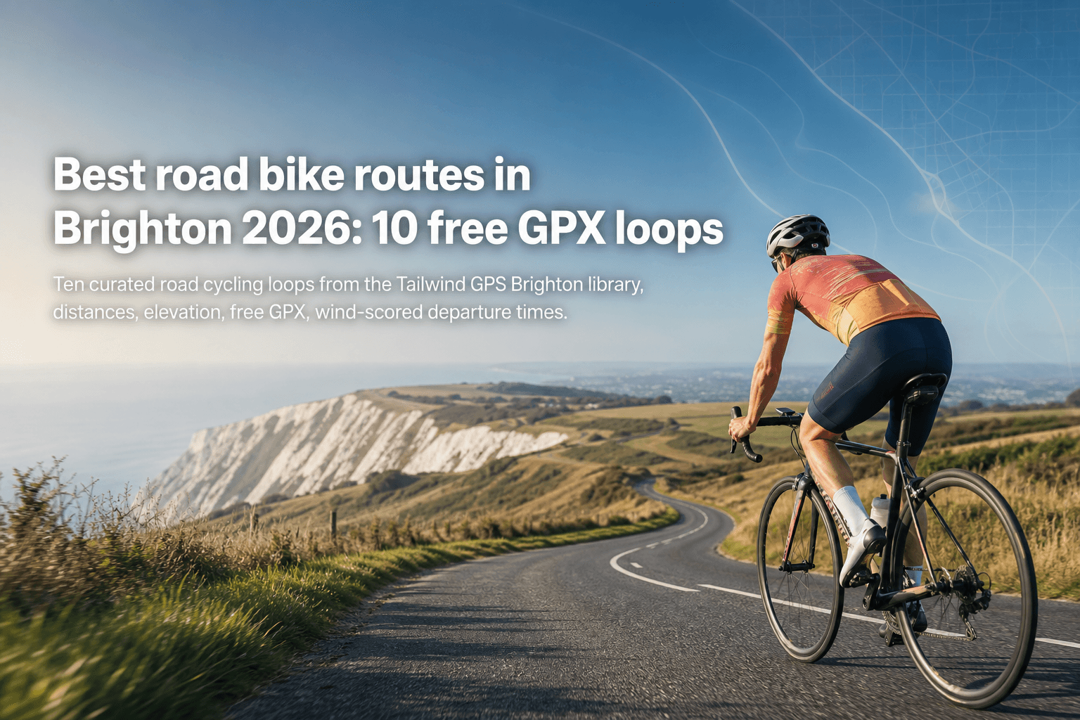 Best road bike routes in Brighton 2026: 10 free GPX loops