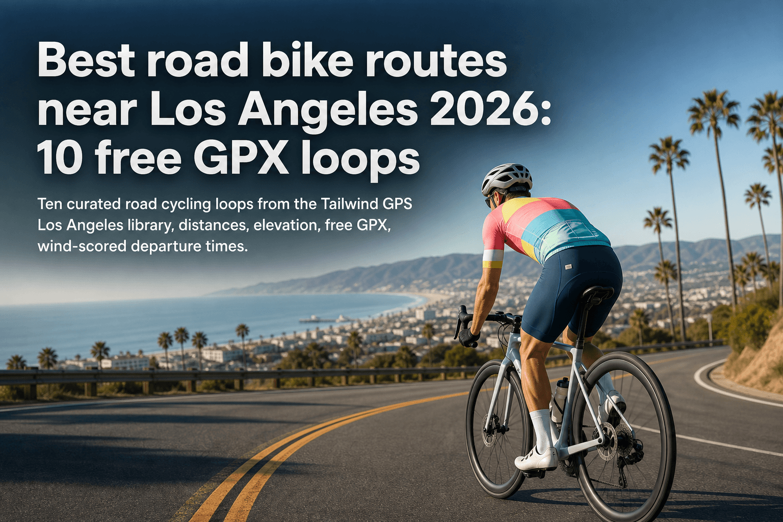 Best road bike routes in Los Angeles 2026: 10 free GPX loops