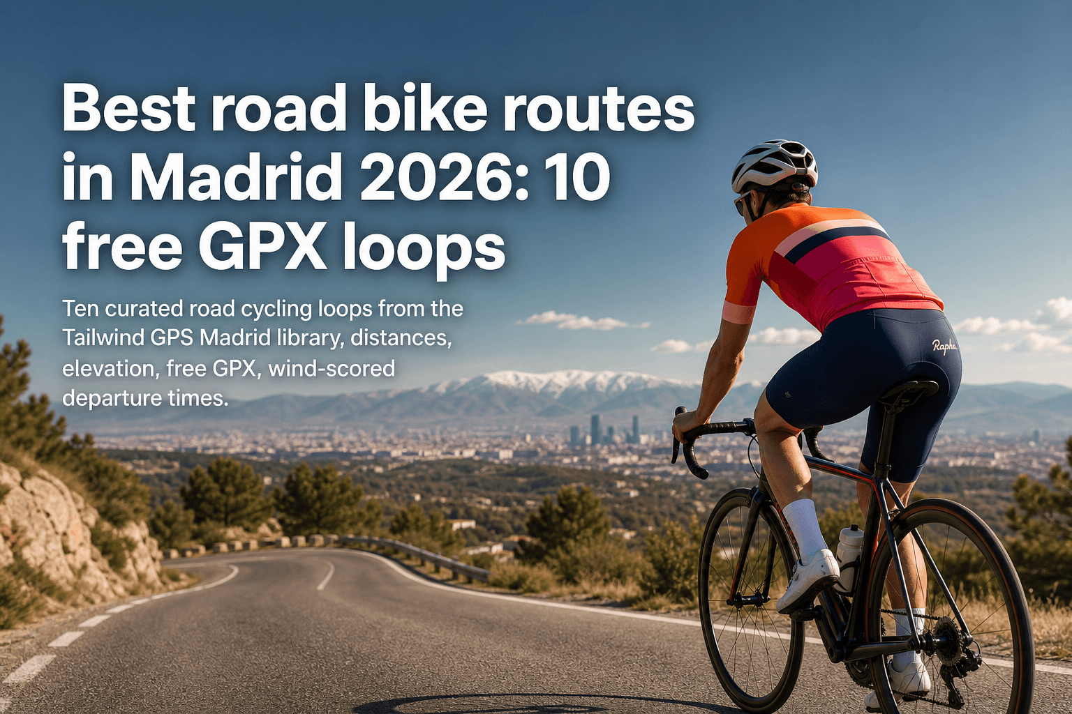 Best road bike routes in Madrid 2026: 10 free GPX loops