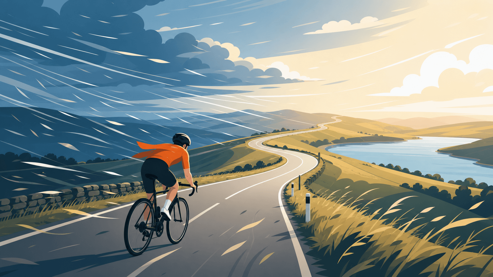 Should you ride today or tomorrow?