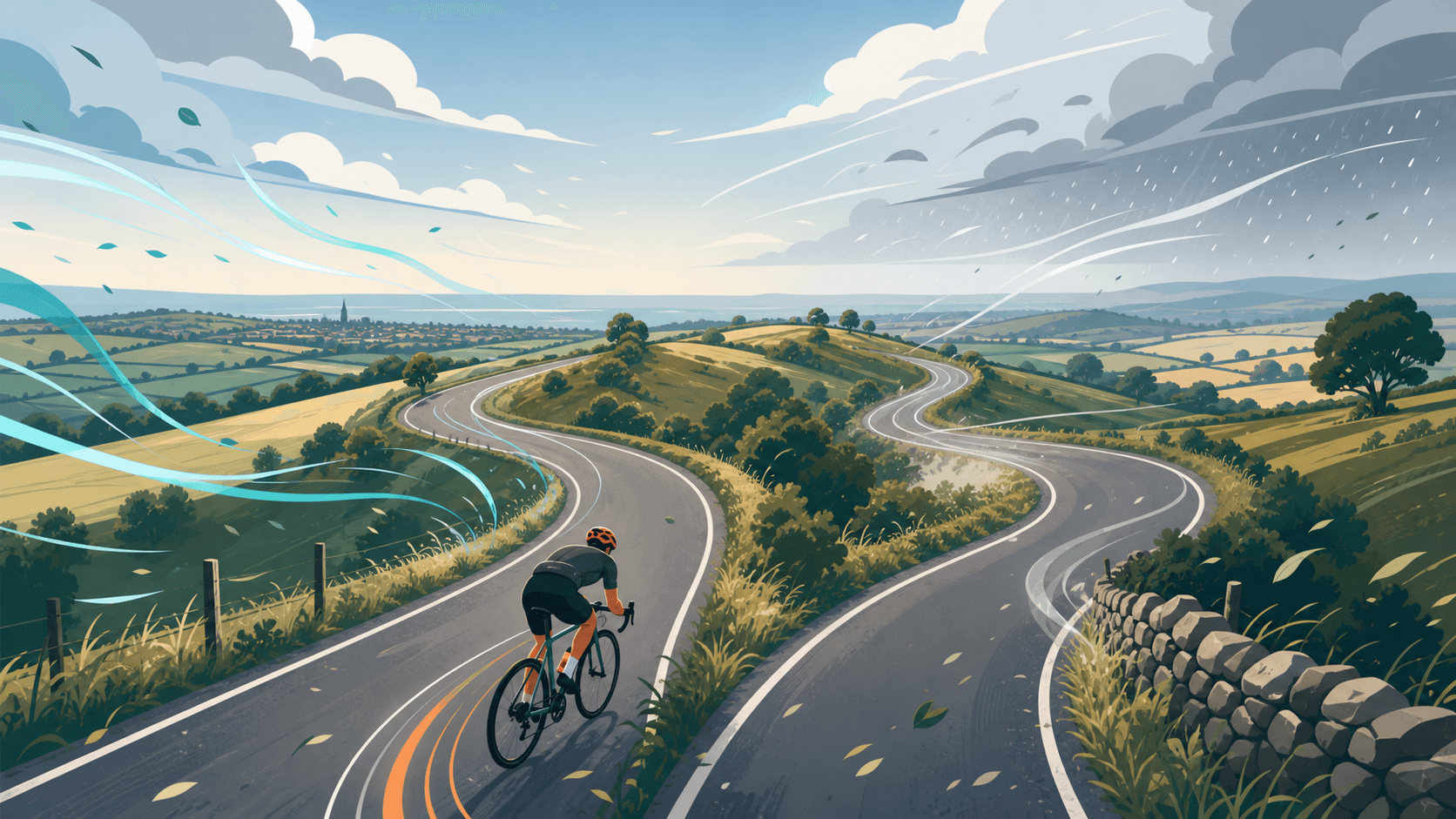 Strava route planner vs wind-aware planning