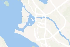 Cycling routes in Oulu