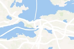Cycling routes in Tampere