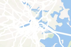 Cycling routes in Boston